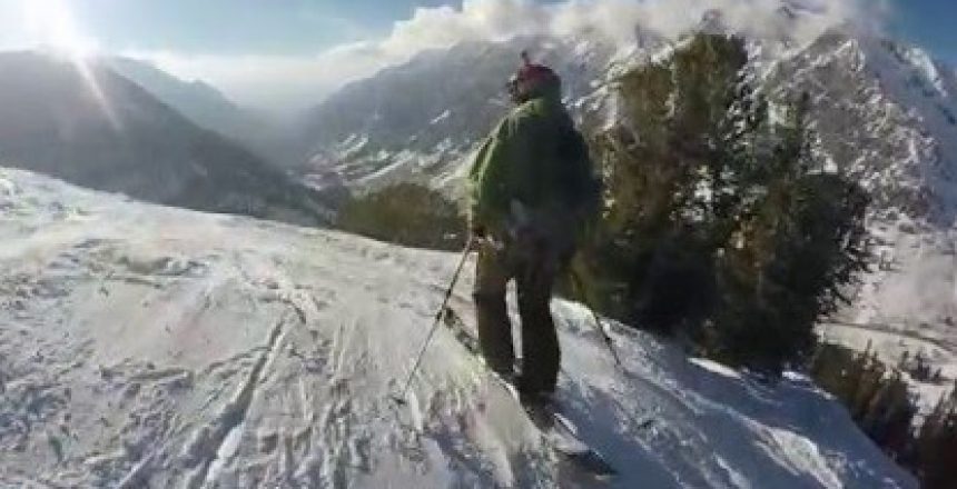 snowboarding